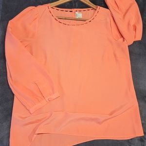 J. Crew satin blouse